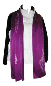 Totemic Salmon purple silk