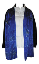 Load image into Gallery viewer, Brilliant Blue Orchid scarf