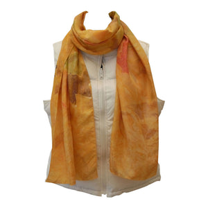 Dior Golden Fluer silk scarf