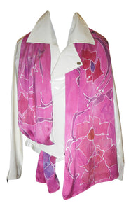 Paisley Fuschia scarf