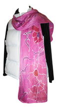 Load image into Gallery viewer, Paisley Fuschia scarf