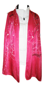 Red Fireweed Scarf