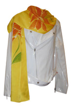 Load image into Gallery viewer, Texas Yellow Rose silk scarf