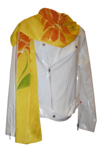 Texas Yellow Rose silk scarf