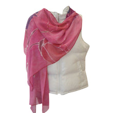 Load image into Gallery viewer, Twisted Pink Poppy Scarf